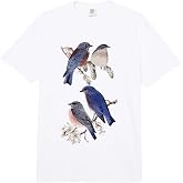 Patience Bluebird of Happiness Blue Bird Eastern Bluebird Comfort Colors Adult Heavyweight T-Shirt