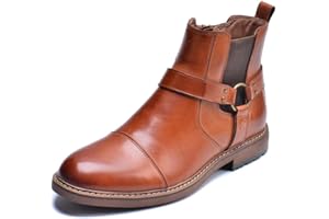 Arkbird Chelsea Ankle Boots for Men Genuine Leather Oxford Casual and Formal Dress Boot
