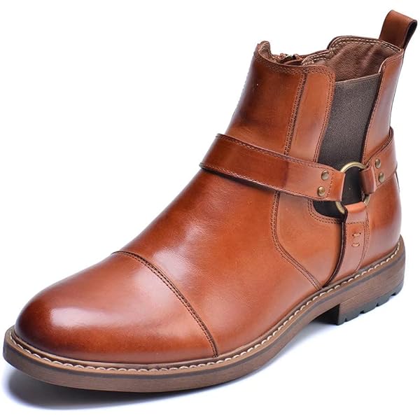 dockorio mens casual chukka boots leather dress boots for men Amazon.com | Dockorio Mens Chukka Dress Boots Oxford Boots for Men
