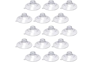 15 Pcs Replacement Suction Cups for Radar Detectors — Long-Lasting Grip, Compatible with Cobra, Escort, Beltronics, AutoBoxCl