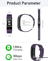 GRV Pedometer Watch Fitness Tracker No Bluetooth No App Required view 8