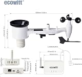 ECOWITT GW3002 7 in 1 Weather Station WS69 Gateway GW3000 868 MHz view 2