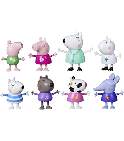 Hasbro Peppa Pig Peppas Adventures Family Figure 4-Pack Toy, 4 Figures In Iconic Outfits Ages 3 And Up F2171 F2190 - View #7
