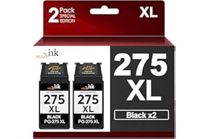 275XL Black Ink Cartridges Compatible for Canon Printer Ink 275 for Canon pg-275xl Ink Cartridges for Pixma TS3720 TR4720 TR4