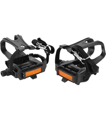 Lot De 2 Sangles De Pédales De Vélo, Clips D'orteils De