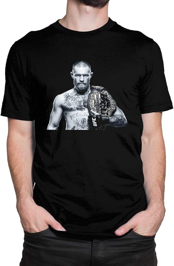 Amazon.com: Conor McGregor Men's Novelty T Shirt Fashion Casual Short Sleeve T Shirt: Clothing