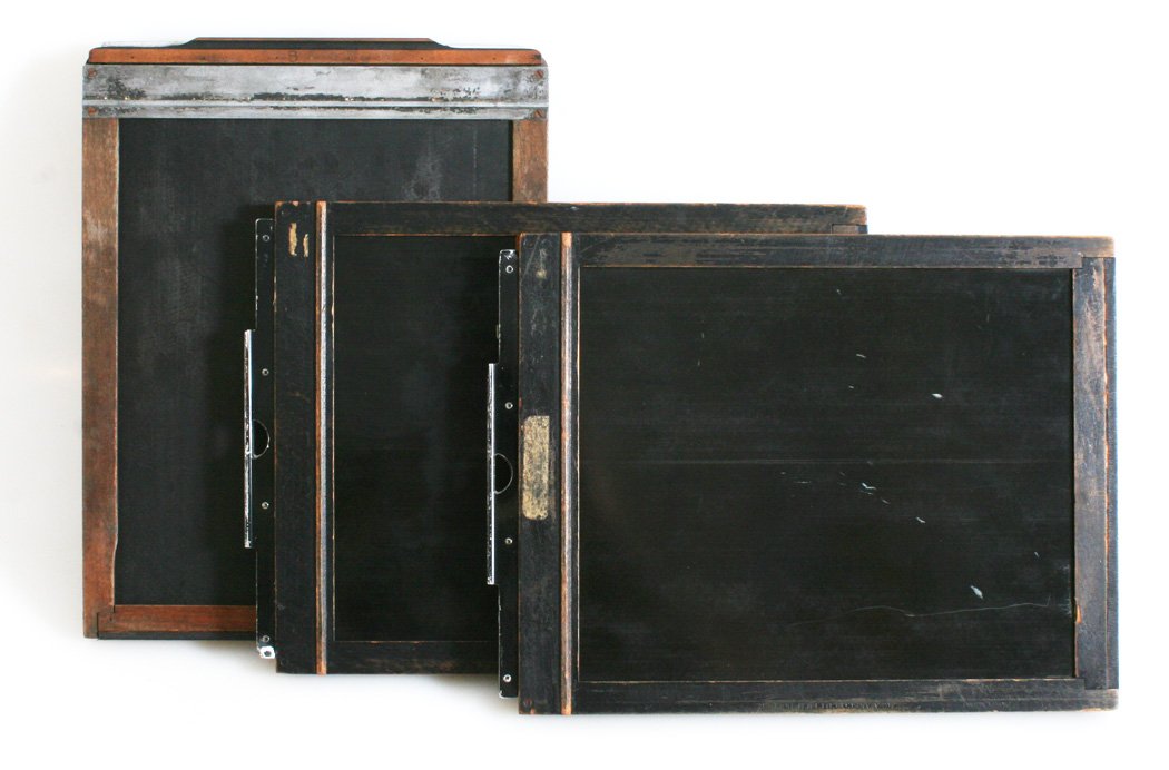 8X10 WOODEN NEGATIVE FILM HOLDERS SET OF 3 Camera & Photo