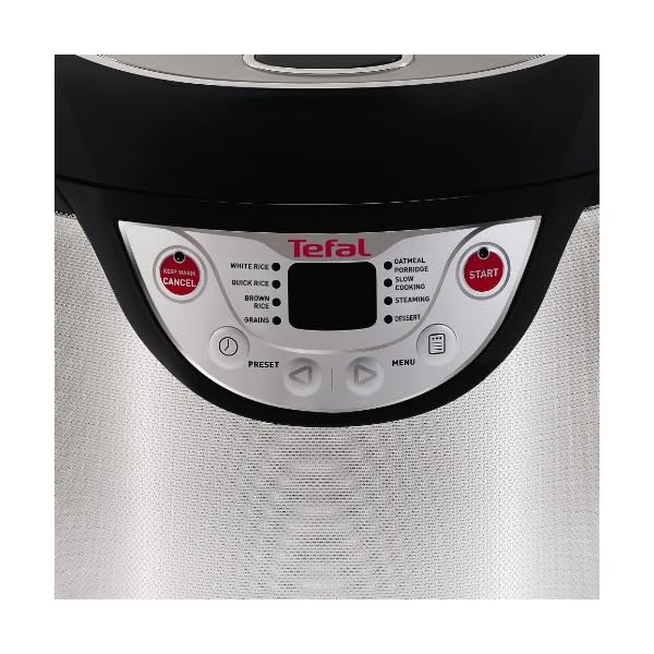 Tefal RK302E15 Multicook 8-in-1 Multicooker, (4 Portions), 600 W, 5 Litre Silver
