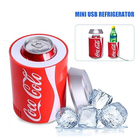 Mini USB frigorífico Nevera portátil para Coche, Coca-Cola Bebe ...