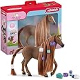 Schleich Horse Club Sofia's Beauties English Thoroughbred Mare Playset - Realistic Toy Figure with Brushable Hair and Accessories, Fun and Imaginative Play for Boys and Girls, Gift for Kids Ages 5+