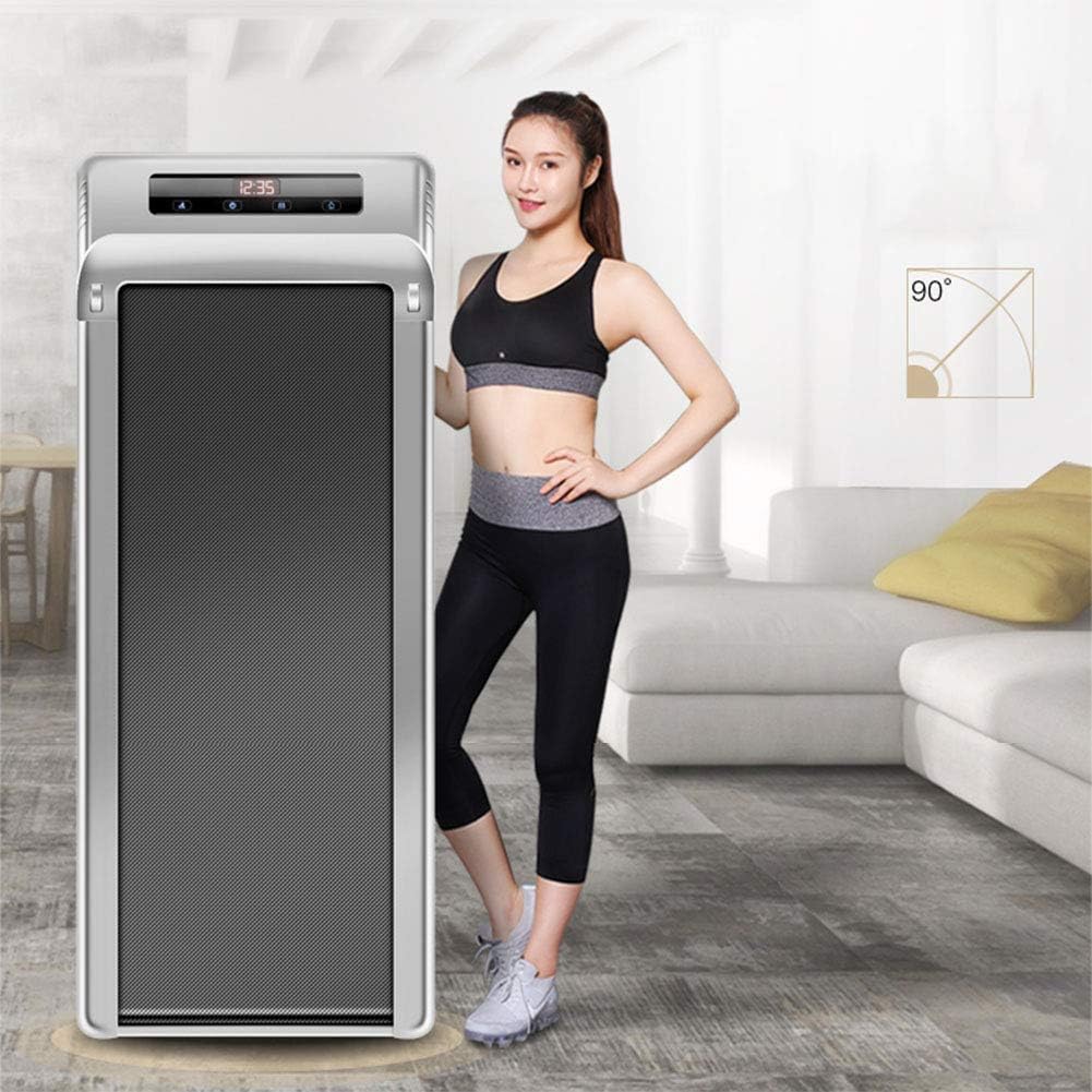 JKJ Treadmill Electric Walking Machine with 1.75HP Motor, Ultra Thin and Silent, Remote speed control, LED Screen & Calorie Counter, Fit & healthy at the office and at home
