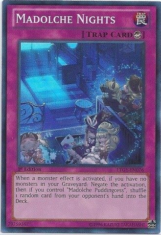 Yu-Gi-Oh! - Madolche Nights (LTGY-EN076) - Lord of the Tachyon Galaxy - Unlimited Edition - Super Rare