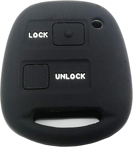 Amazon シリコンスマートキーカバー トヨタ パッソ用キーケース 2ボタンラッシュ タント ミラ ムーブ ラクテール等 キーホルダ 純正部品リモコンカバー 鍵ケース ピッタリフィット パッソ黒 キーケース キーホルダー 車 バイク