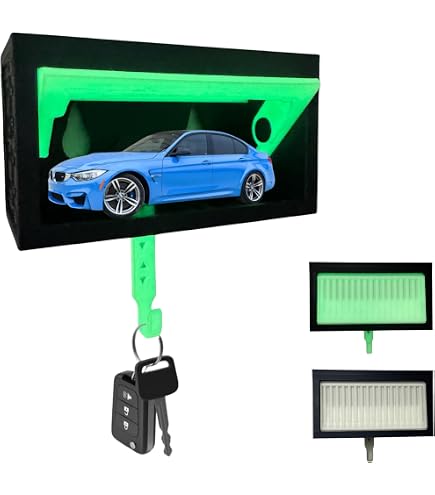 Infinity Garage Keychain Hanger, Wall Mount Front D Produktbild-Vorschau 5