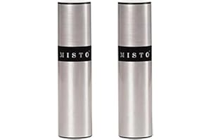 Misto Aluminum Bottle Oil Sprayer, Set of 2