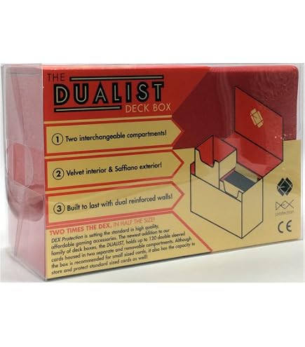 Amazon.com - Dex Protection The Dualist Deck Box | 120 Card