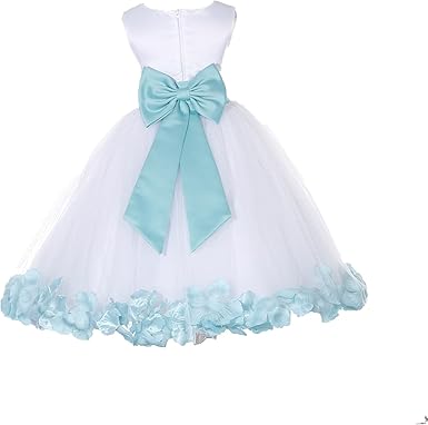 rose gold flower girl dress amazon