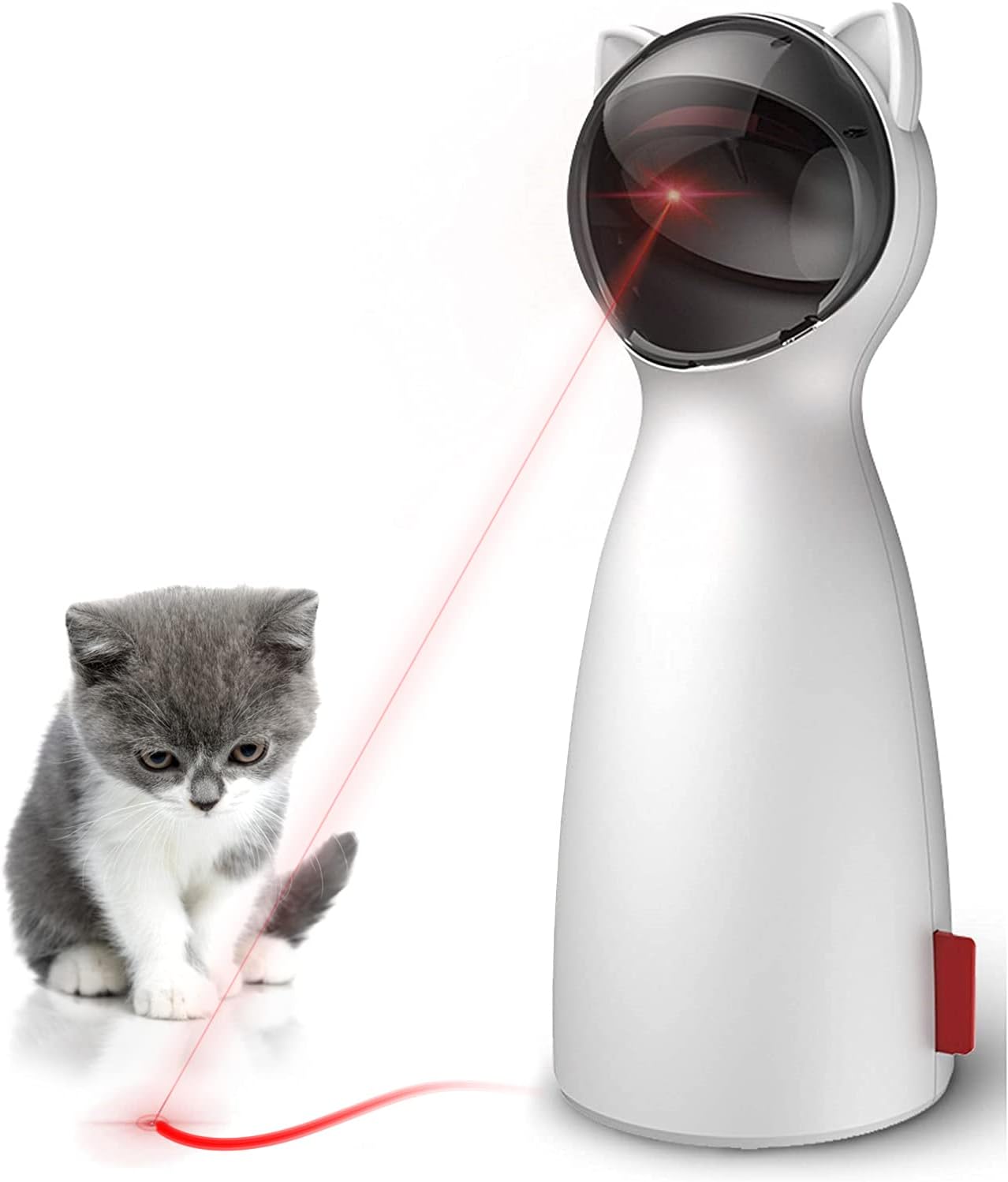 EKOHOME Upgraded Motion Activated Cat Chase Toy Automatic Pets Self