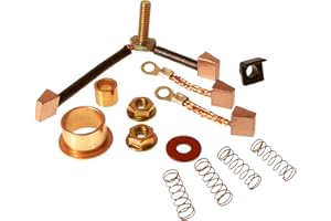 DB Electrical Brush Kit SAB9100 Compatible with/Replacement for Rotary 9218, STENS 435-535, Voltage 12, Brush Set - Includes Bushings