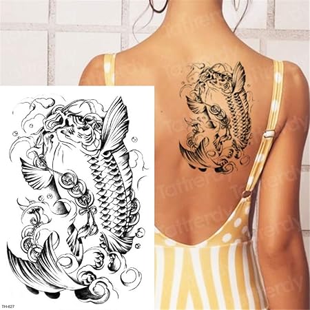 Tzxdbh 3pcs Lion Tatouage Animal Tigre Tatouage Imperméable