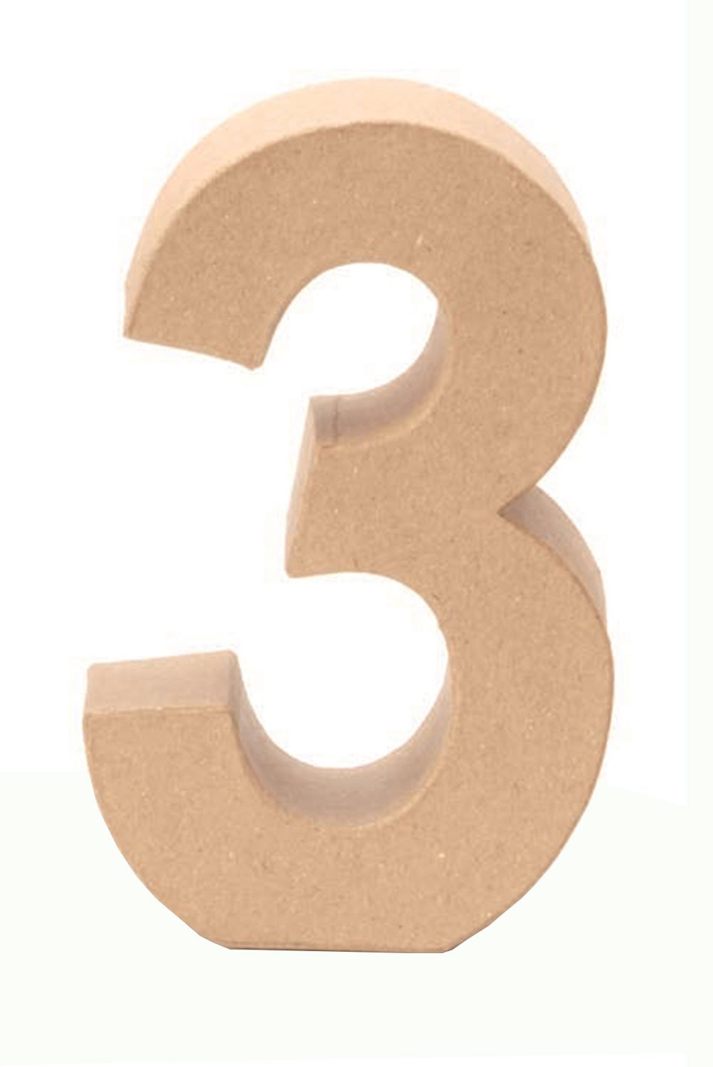 Glorex Paper Number 3, Natural, 3