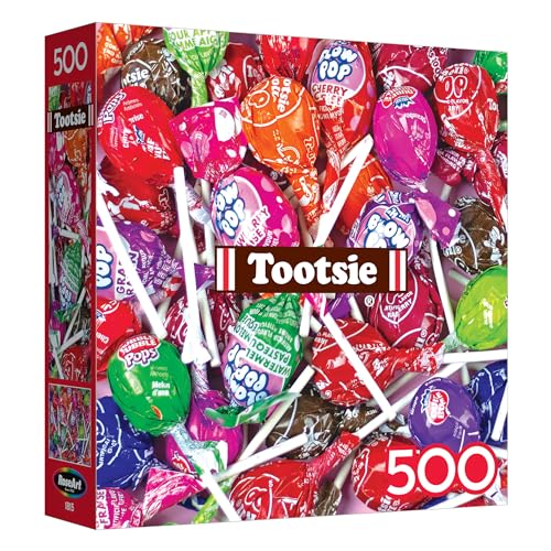 RoseArt - Snack Assortment- Blow Pop & Tootsie Roll Lollipop - 500 Piece Jigsaw…