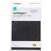 KINGART 669 Graphite Transfer Paper Pad &ndash; 9x13 Inch, 1-Pack &ndash; 25 Sheets, Waxed Carbon Tracing Paper for Precision Drawing and Stencil Reproduction