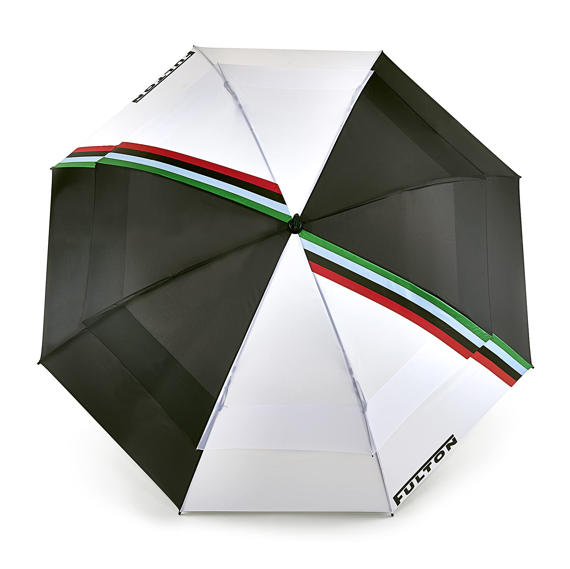 Fulton Stormshield Stripe Print, Vented Golf Umbrella