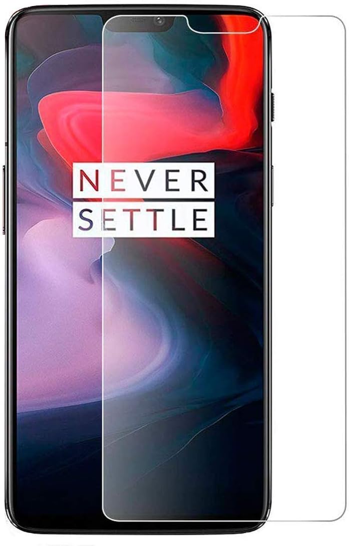 Rexez Tempered Glass Screen Protector for Oneplus 6 with Installation Kit (Pack of 1)