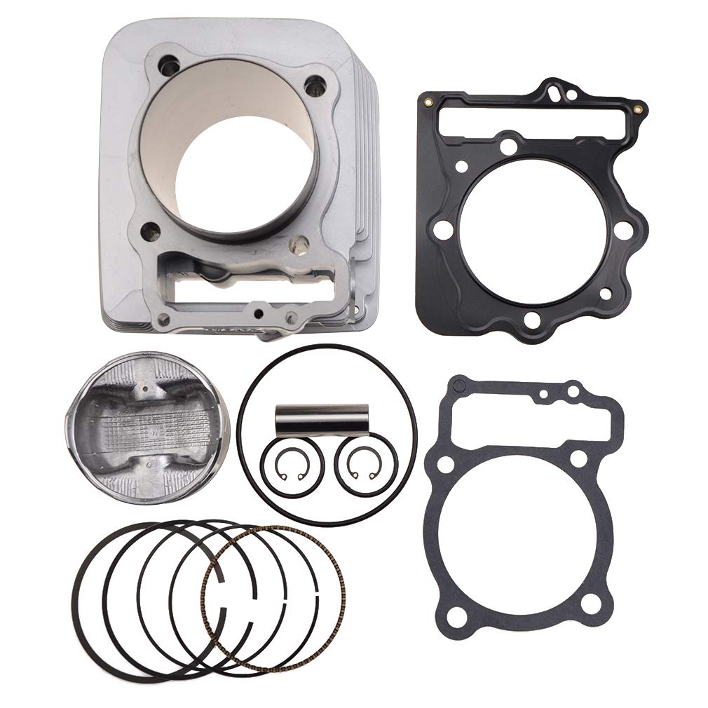 GOOFIT 89mm Big Bore Cylinder Piston Kit Replacement for TRX400X TRX400EX XR400R 1996-2014 12100-HN1-A7 ATV Quad