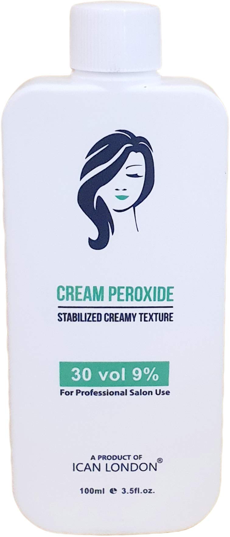 ICAN LONDON PROFESSIONAL CREAM PEROXIDE 30 VOLUME 9% 100ML