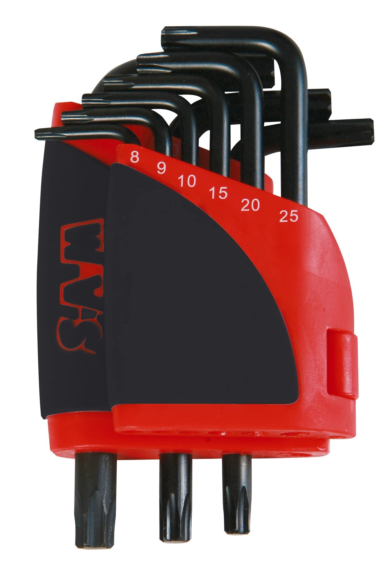 SAM Outillage 66-R9A Male Torx Keys (8 to 40 mm) Rack of 9