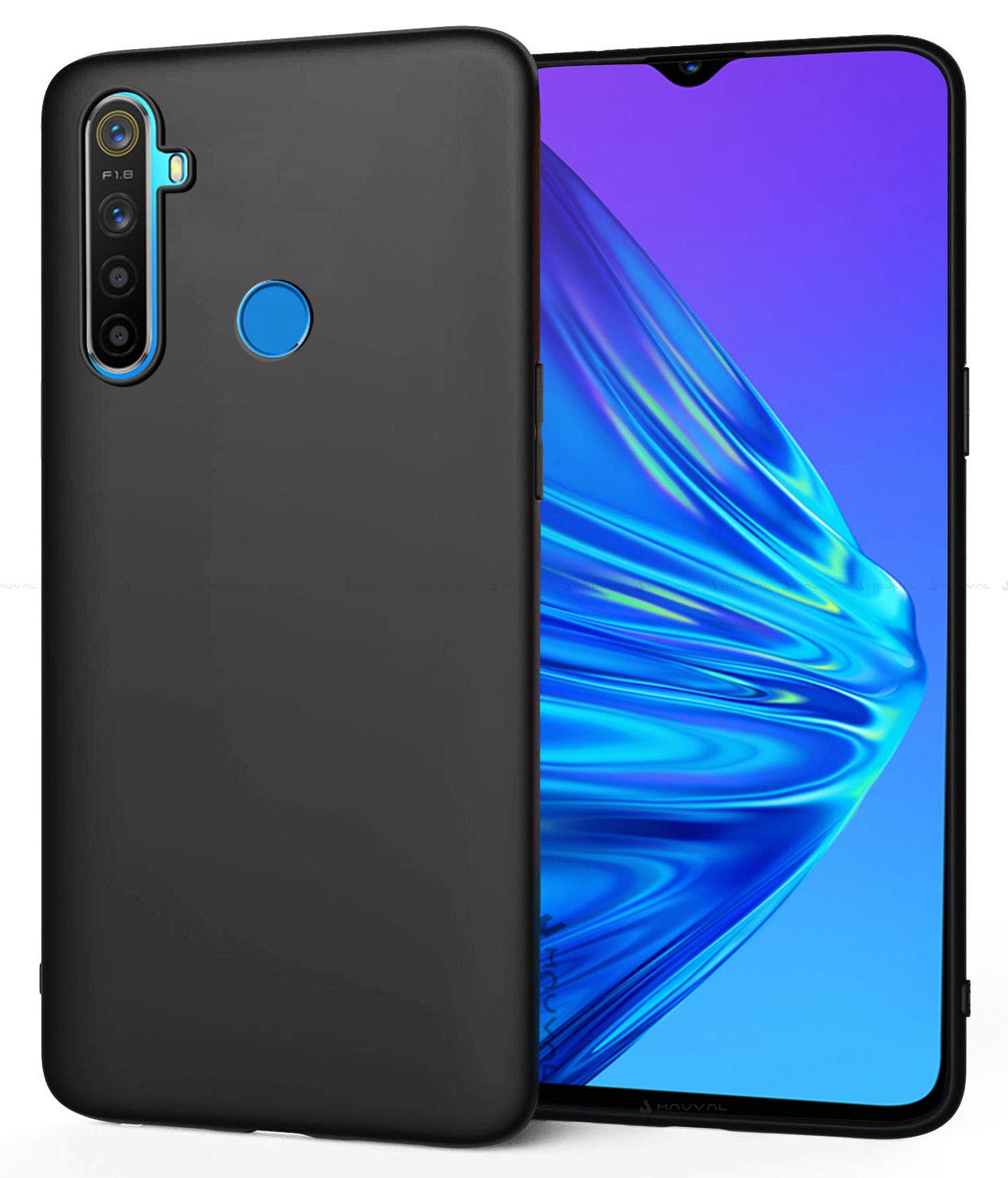 Realme 5 Back Cover Shock Proof Slim Matte
