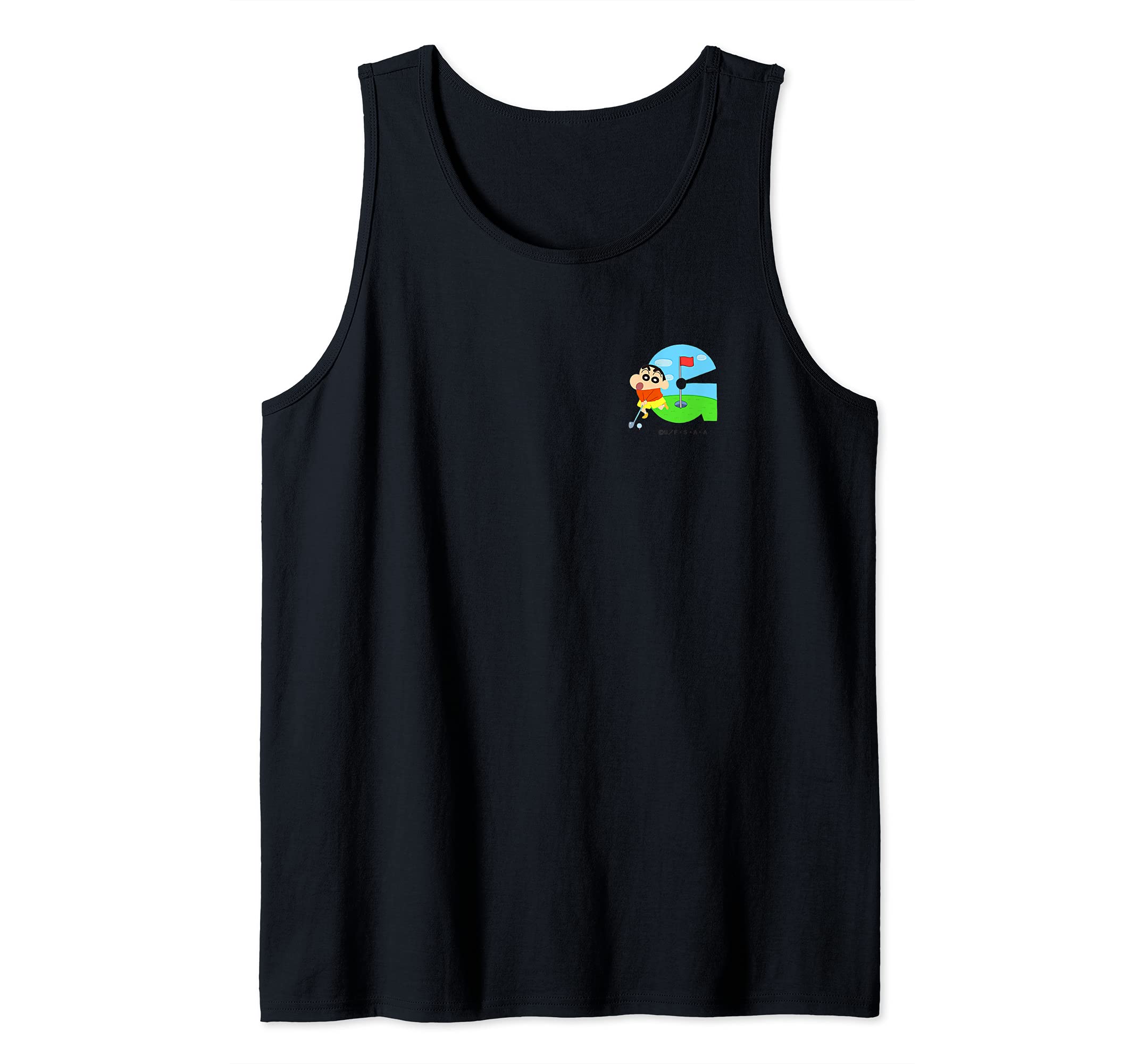 Crayon Shin-chan FUN! FUN! STUDY A to Z ”G” one point Tank Top