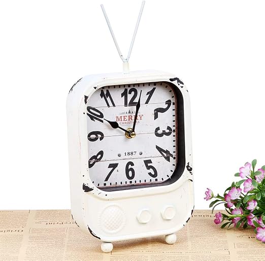 Amazon De Digitalwecker Tischuhr Fur Schlafzimmer Kreative Retro