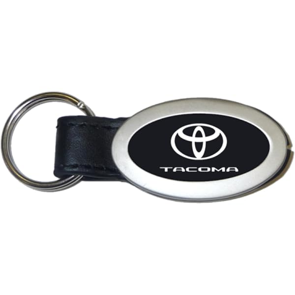 Toyota Tacoma Teardrop Key Ring – Black Metal Keychain With OEM Style