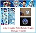 Digital Projection Watch with 20 Different Paw Patrol Images, Digital Quartz Blue Watch For Kids as Gift