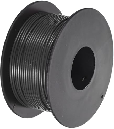 Cavo Elettrico Solido PVC 20 AWG 1007 – Rosso E Nero – 100 Piedi (30 M) Ciascuno – 300V