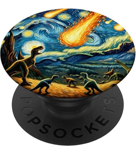 PopSocket Design Dinosaur Land - Support Adhésif Pour Téléphone, Interchangeable, Compatible MagSafe