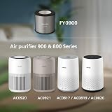 Philips AC0820/30 Series 800 Compact Air Purifier HEPA Real Time Air Quality view 9