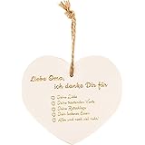 SCHILD Herz BESTE OMA der Welt ca. 13 x 12 cm mit Spruch Amazon.de