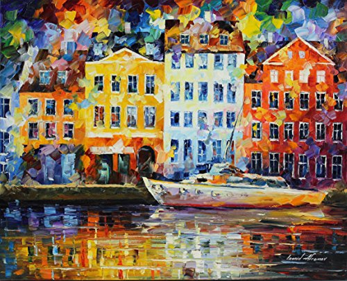 NORMANDY is the ONE-OF-A-KIND, ORIGINAL hand painted oil painting on Canvas by Leonid AFREMOV