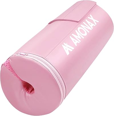 Amonax Hip Thrust Barbell Pad Extra Thick Foam Pink