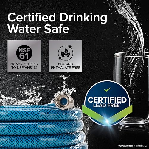 Camco TastePURE 50-Foot Premium Drinking Water Hose | Features a Heavy-Duty Reinforced photo 11