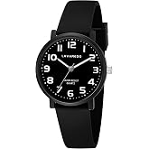 Watch for Kids 50M Waterproof Analog Learning Time Watches for Kids Girls Boys Soft Silicone Band Girls Boys Watches Easy Read