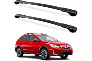 Tuyoung Roof Rack Cross Bars Fit for Subaru Crosstrek 2013-2017,Fit for Impreza 2012-2016 Aluminum Roof Rails Crossbars Cargo Bars Canoe Bike Kayak Car Snowboard Luggage Racks Carrier