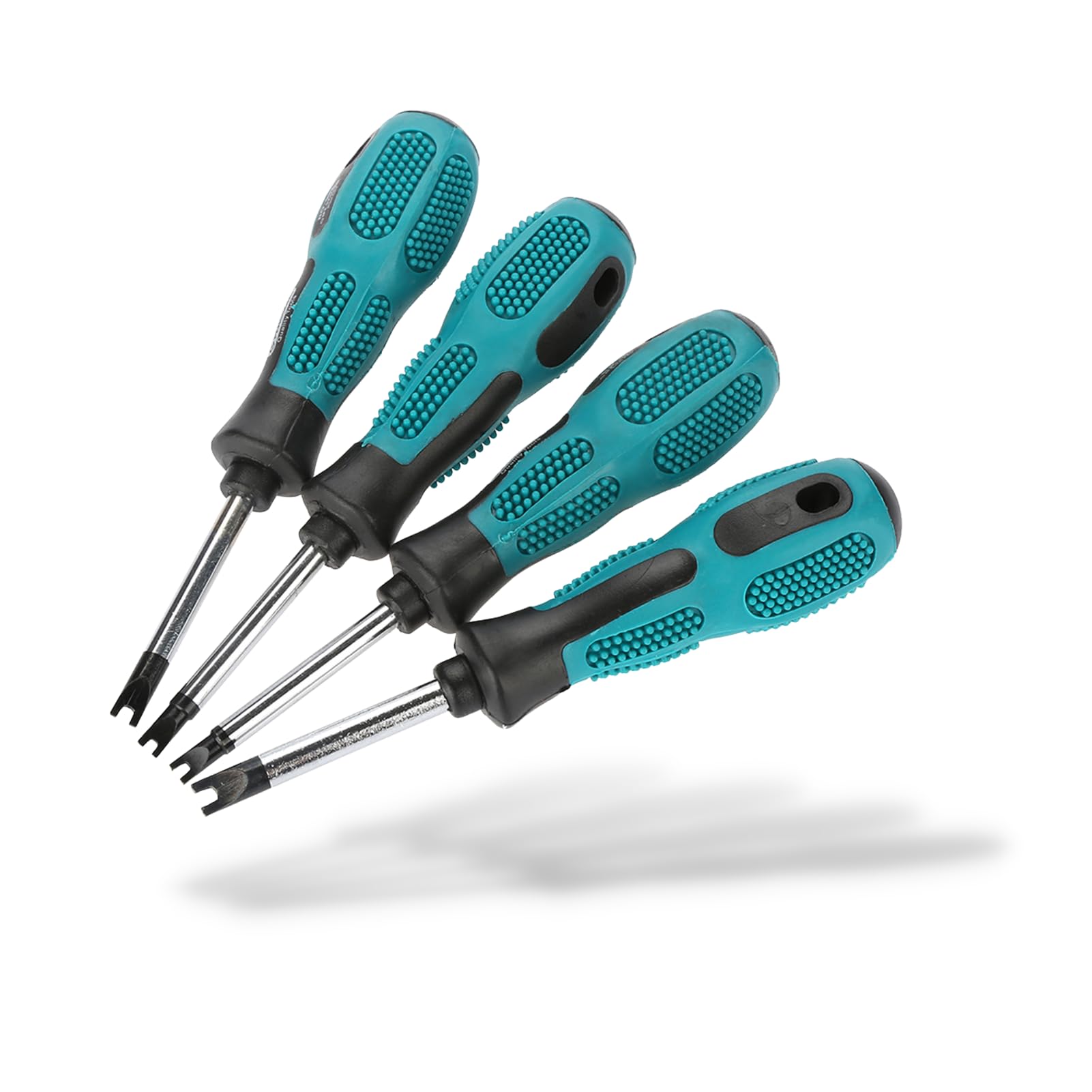 U Shape Security Bits Screwdriver Set Snake Eye Drill Bit 4 Pieces Magnetic Tip Screwdriver U Type Spanner CRV Multifunctional Small U Fork Screwdriver Hand Tool Screwdriver Set