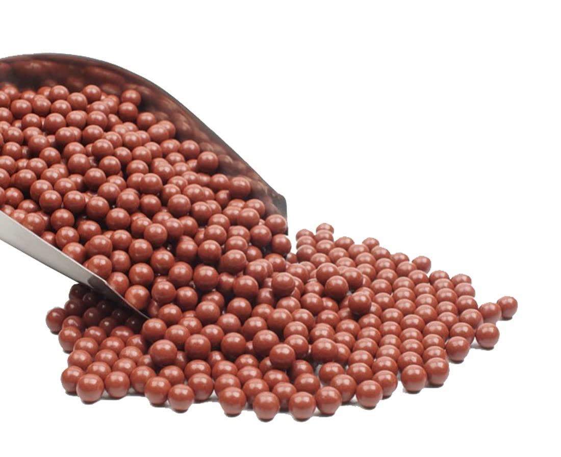 KuTi Kai 9mm Colorful Mud Slingshot Balls Hard Clay Catapult Sling Shot for Shooting Target Practice (Dark Red, 300g/PACK)