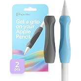 Paperlike&reg; Pencil Grips for Apple Pencil 1st &amp; 2nd Generation, USB-C &amp; Pro | Set of 2, Ergonomic precision, for Comfort and Control, Supports all Apple Pencil Functions