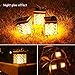 KORJO Solar Lights Outdoor Led Flickering Flame Torch Lights Solar Powered Hanging Lanterns Decorative Landscape Lights for Pathway Garden Deck Holiday Party, Auto On/Off, Waterproof [2 Pack]